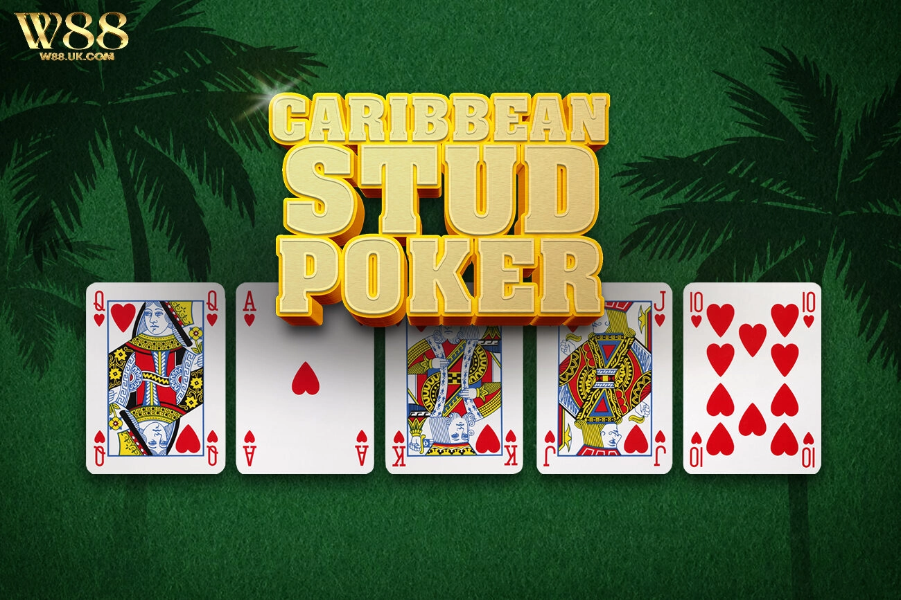 Stud Poker W88: Biến thể game bài Poker đầy hấp dẫn